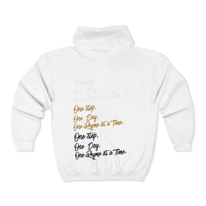 HARNIMAN ZIPPER, ONE STEP ONE DAY ONE RHYME AT A TIME
