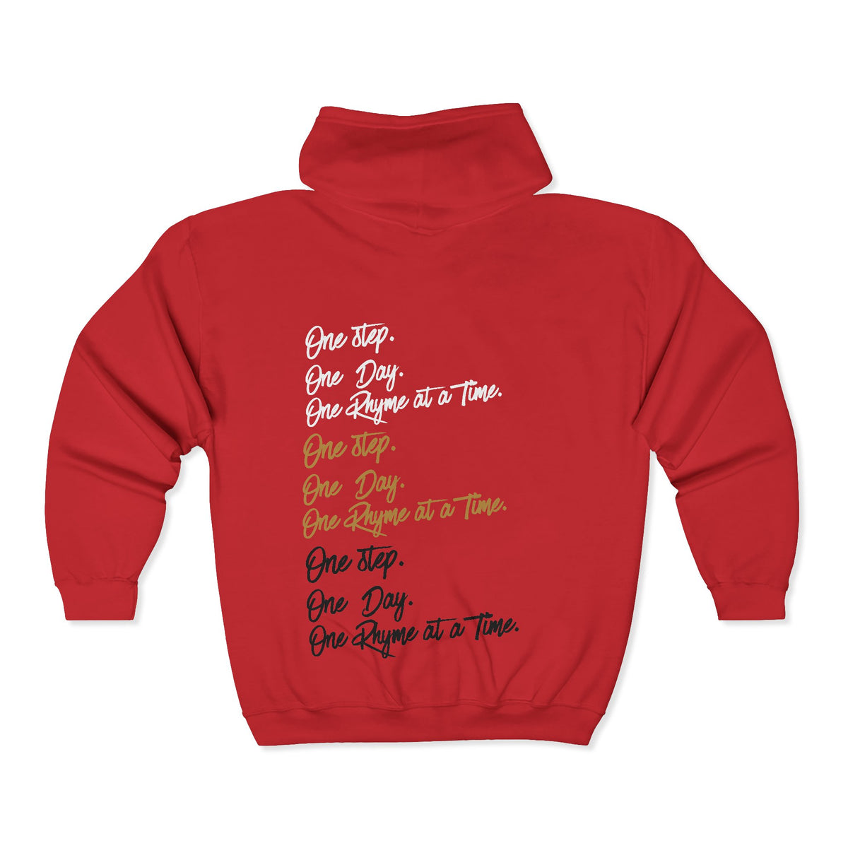 HARNIMAN ZIPPER, ONE STEP ONE DAY ONE RHYME AT A TIME