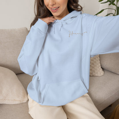 HARNIMAN SCRIPT H CROWN HOODIE