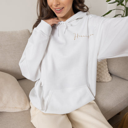 HARNIMAN SCRIPT H CROWN HOODIE