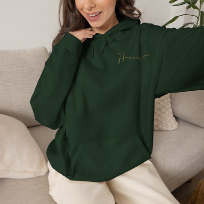 HARNIMAN SCRIPT H CROWN HOODIE
