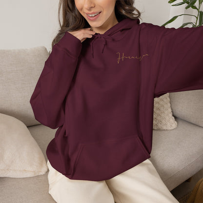 HARNIMAN SCRIPT H CROWN HOODIE