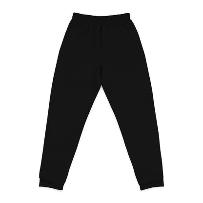 Embroidered Joggers — Minimal Grey Sweatpants with Subtle Stitching