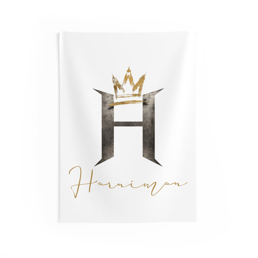 Harniman Monogram H Wall Tapestry