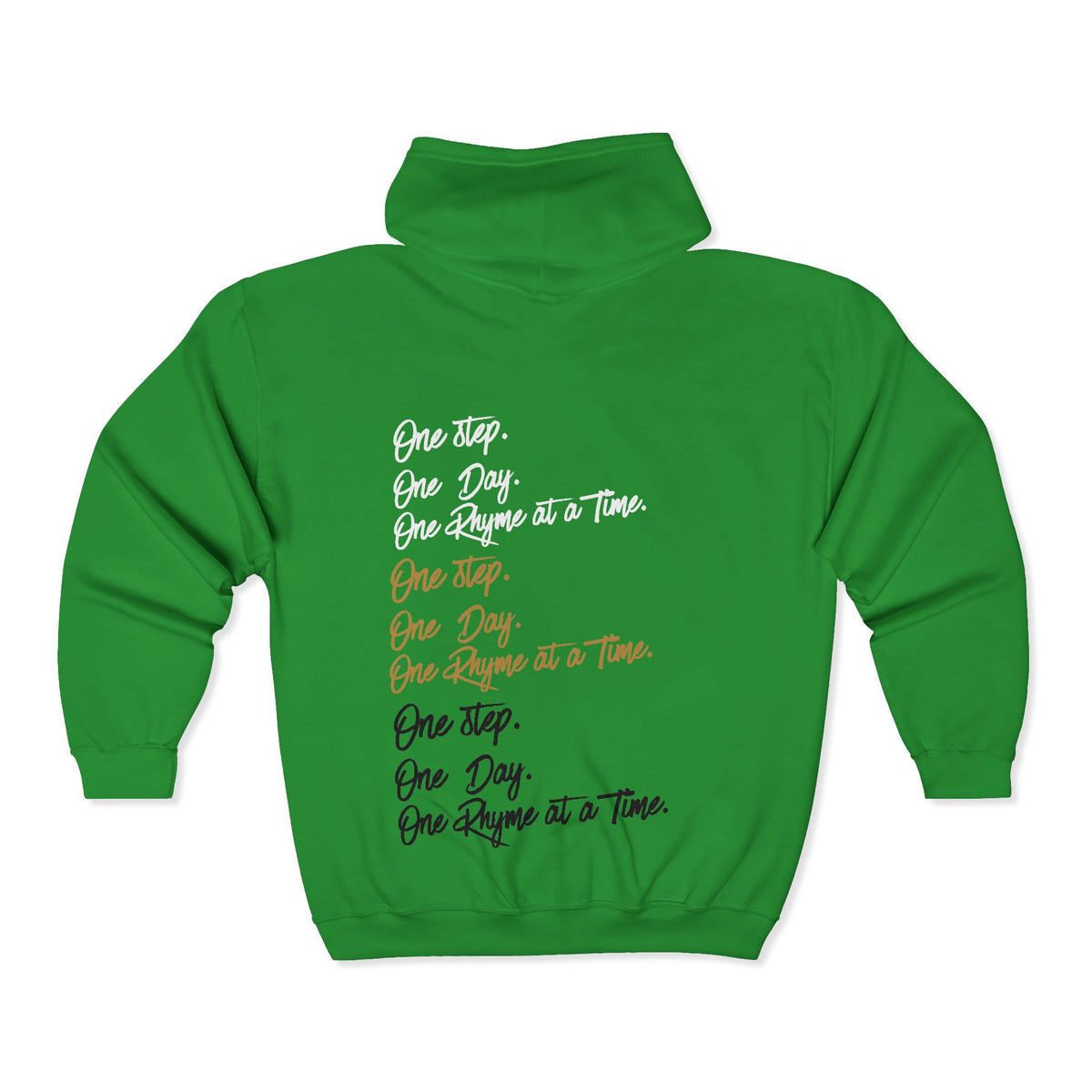 HARNIMAN ZIPPER, ONE STEP ONE DAY ONE RHYME AT A TIME