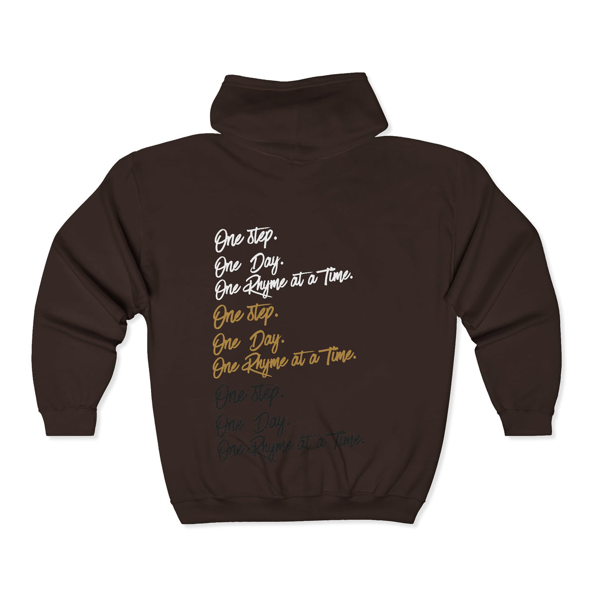 HARNIMAN ZIPPER, ONE STEP ONE DAY ONE RHYME AT A TIME