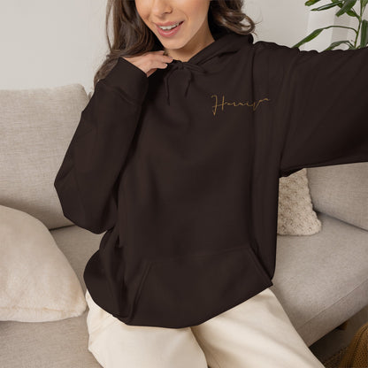 HARNIMAN SCRIPT H CROWN HOODIE