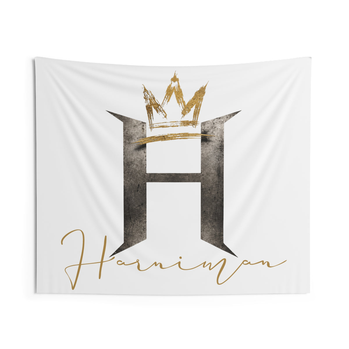 Harniman Monogram H Wall Tapestry